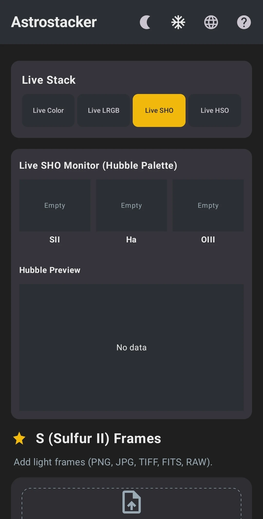 Astrostacker screenshot